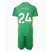 Manchester United Andre Onana #24 Keeper Derde tenue Kids 2024-25 Korte Mouwen (+ broek)