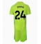 Manchester United Andre Onana #24 Keeper Uit tenue Kids 2024-25 Korte Mouwen (+ broek)