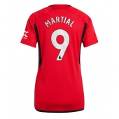 Manchester United Anthony Martial #9 Thuis tenue Dames 2023-24 Korte Mouwen