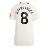 Manchester United Bruno Fernandes #8 Derde tenue Dames 2023-24 Korte Mouwen