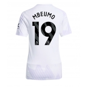 Manchester United Bryan Mbeumo #19 Uit tenue Dames 2025-26 Korte Mouwen