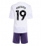 Manchester United Bryan Mbeumo #19 Uit tenue Kids 2025-26 Korte Mouwen (+ broek)