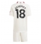 Manchester United Casemiro #18 Derde tenue Kids 2023-24 Korte Mouwen (+ broek)