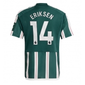 Manchester United Christian Eriksen #14 Uit tenue 2023-24 Korte Mouwen