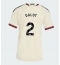 Manchester United Diogo Dalot #2 Derde tenue Dames 2026-27 Korte Mouwen