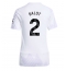 Manchester United Diogo Dalot #2 Uit tenue Dames 2025-26 Korte Mouwen