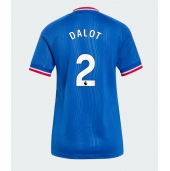 Manchester United Diogo Dalot #2 Uit tenue Dames 2026-27 Korte Mouwen