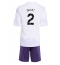 Manchester United Diogo Dalot #2 Uit tenue Kids 2025-26 Korte Mouwen (+ broek)