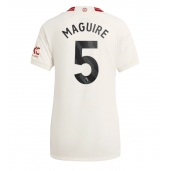 Manchester United Harry Maguire #5 Derde tenue Dames 2023-24 Korte Mouwen