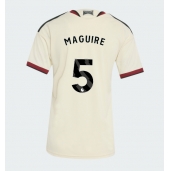 Manchester United Harry Maguire #5 Derde tenue Dames 2026-27 Korte Mouwen