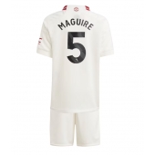Manchester United Harry Maguire #5 Derde tenue Kids 2023-24 Korte Mouwen (+ broek)