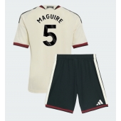 Manchester United Harry Maguire #5 Derde tenue Kids 2026-27 Korte Mouwen (+ broek)