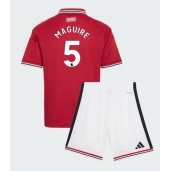 Manchester United Harry Maguire #5 Thuis tenue Kids 2026-27 Korte Mouwen (+ broek)