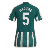 Manchester United Harry Maguire #5 Uit tenue Dames 2023-24 Korte Mouwen