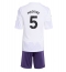 Manchester United Harry Maguire #5 Uit tenue Kids 2025-26 Korte Mouwen (+ broek)