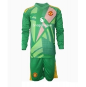 Manchester United Keeper Derde tenue Kids 2024-25 Lange Mouwen (+ broek)