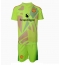Manchester United Keeper Uit tenue Kids 2024-25 Korte Mouwen (+ broek)