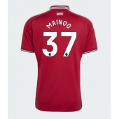 Manchester United Kobbie Mainoo #37 Thuis tenue 2026-27 Korte Mouwen