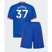 Manchester United Kobbie Mainoo #37 Uit tenue Kids 2026-27 Korte Mouwen (+ broek)