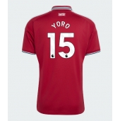 Manchester United Leny Yoro #15 Thuis tenue 2026-27 Korte Mouwen