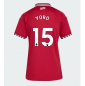 Manchester United Leny Yoro #15 Thuis tenue Dames 2026-27 Korte Mouwen
