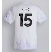 Manchester United Leny Yoro #15 Uit tenue 2025-26 Korte Mouwen