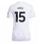 Manchester United Leny Yoro #15 Uit tenue Dames 2025-26 Korte Mouwen
