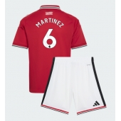 Manchester United Lisandro Martinez #6 Thuis tenue Kids 2026-27 Korte Mouwen (+ broek)