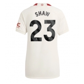 Manchester United Luke Shaw #23 Derde tenue Dames 2023-24 Korte Mouwen