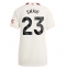 Manchester United Luke Shaw #23 Derde tenue Dames 2023-24 Korte Mouwen