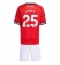 Manchester United Manuel Ugarte #25 Thuis tenue Kids 2025-26 Korte Mouwen (+ broek)