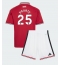 Manchester United Manuel Ugarte #25 Thuis tenue Kids 2026-27 Korte Mouwen (+ broek)