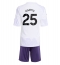 Manchester United Manuel Ugarte #25 Uit tenue Kids 2025-26 Korte Mouwen (+ broek)