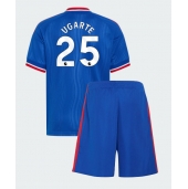 Manchester United Manuel Ugarte #25 Uit tenue Kids 2026-27 Korte Mouwen (+ broek)
