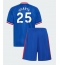 Manchester United Manuel Ugarte #25 Uit tenue Kids 2026-27 Korte Mouwen (+ broek)
