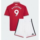 Manchester United Marcus Rashford #9 Thuis tenue Kids 2026-27 Korte Mouwen (+ broek)