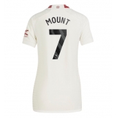 Manchester United Mason Mount #7 Derde tenue Dames 2023-24 Korte Mouwen
