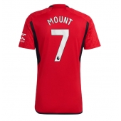 Manchester United Mason Mount #7 Thuis tenue 2023-24 Korte Mouwen