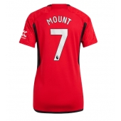 Manchester United Mason Mount #7 Thuis tenue Dames 2023-24 Korte Mouwen