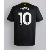 Manchester United Matheus Cunha #10 Derde tenue 2025-26 Korte Mouwen