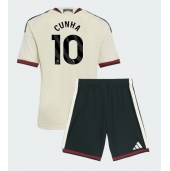Manchester United Matheus Cunha #10 Derde tenue Kids 2026-27 Korte Mouwen (+ broek)