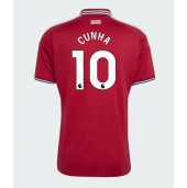 Manchester United Matheus Cunha #10 Thuis tenue 2026-27 Korte Mouwen