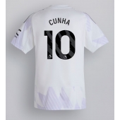 Manchester United Matheus Cunha #10 Uit tenue 2025-26 Korte Mouwen
