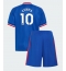 Manchester United Matheus Cunha #10 Uit tenue Kids 2026-27 Korte Mouwen (+ broek)