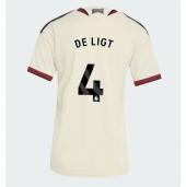 Manchester United Matthijs de Ligt #4 Derde tenue Dames 2026-27 Korte Mouwen