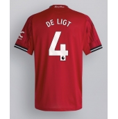 Manchester United Matthijs de Ligt #4 Thuis tenue 2025-26 Korte Mouwen