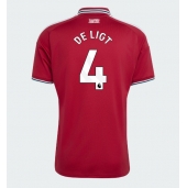 Manchester United Matthijs de Ligt #4 Thuis tenue 2026-27 Korte Mouwen
