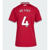 Manchester United Matthijs de Ligt #4 Thuis tenue Dames 2026-27 Korte Mouwen