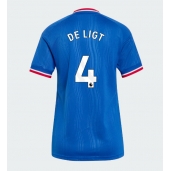 Manchester United Matthijs de Ligt #4 Uit tenue Dames 2026-27 Korte Mouwen