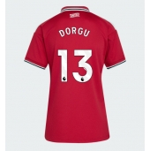 Manchester United Patrick Dorgu #13 Thuis tenue Dames 2026-27 Korte Mouwen